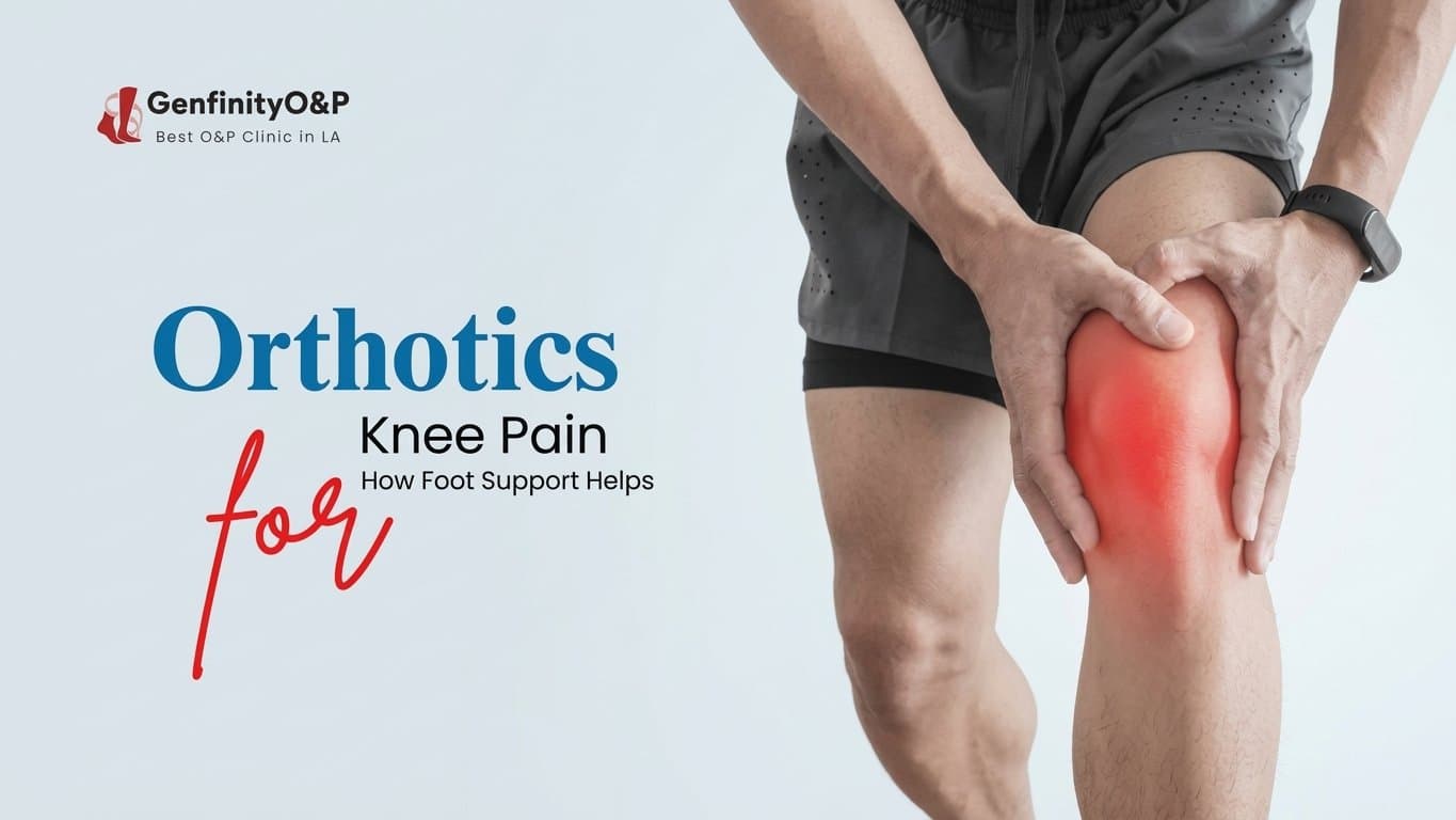 Orthotics for Knee Pain, How Foot Support Helps
