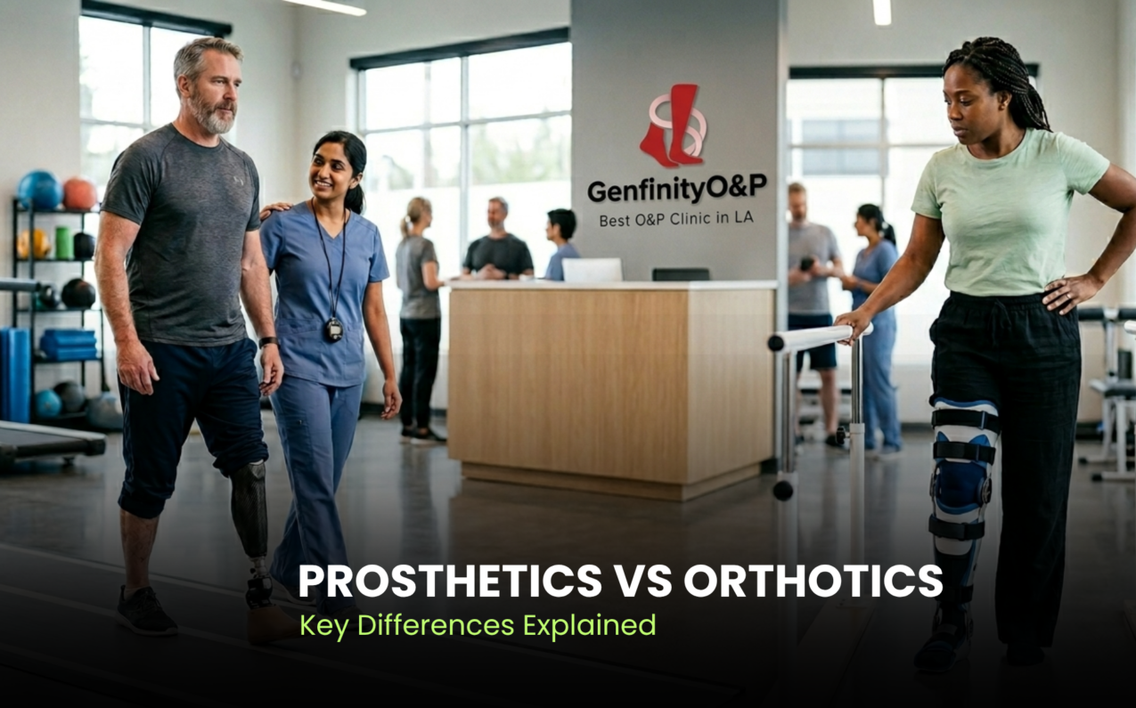 Prosthetics vs Orthotics