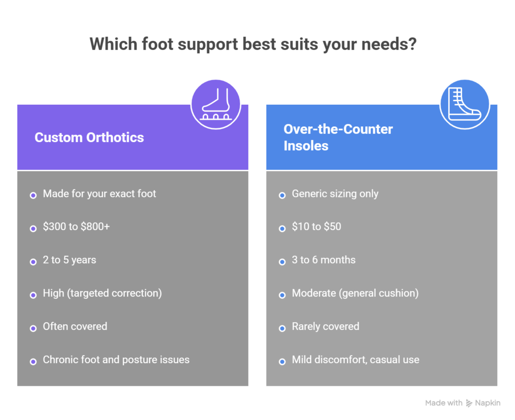 custom made orthotics