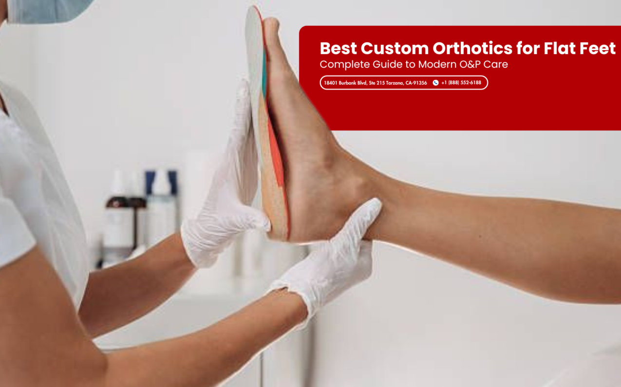Custom Orthotics for Flat Feet